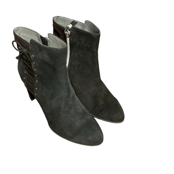 Adrienne vittadini women’s black 4” heel ankle boot size 10 - Picture 4 of 5